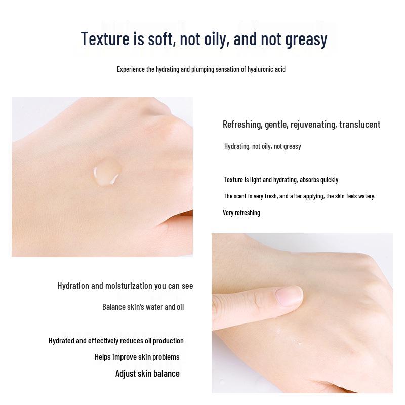 Hyaluronic Acid Hydrating Essence with Niacinamide - Moisturizing Toner for Pore Nourishment