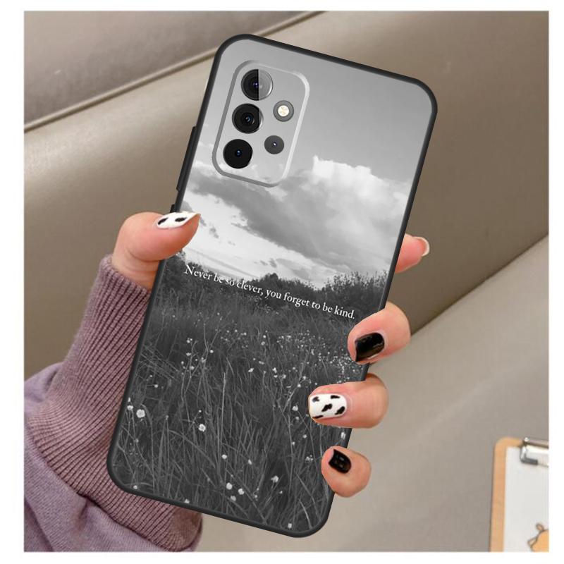 Folklore Soft Case For Samsung Galaxy A32 A52 A72 A12 A42 A40 A50 A70 A03S A21S A52S A71 A51 Cover