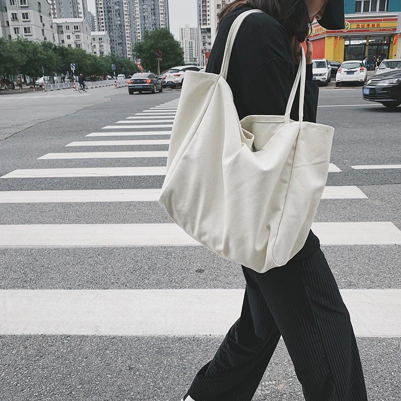 Black Women Canvas Shoulder Bag Casual Handbag Crossbody Large Tote Bag for Women Ladies Girls Work Travel Shopping Bag Black Women Canvas Shoulder Bag Casual Handbag Crossbody Large Tote Bag for Women Ladies Girls Work Travel Shopping Bag