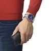 Tissot Seastar 1000 Chronograph Watch with Bracelet, Officially Imported, Men's, Blue Dial, T1204171104103