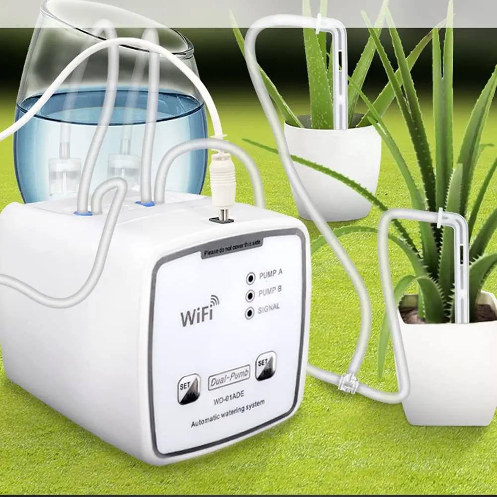 Sprinkler Drip Irrigation Device Pump Timer System Garden Tools Automatic Watering Pump Controller Intelligent Flowers Plants