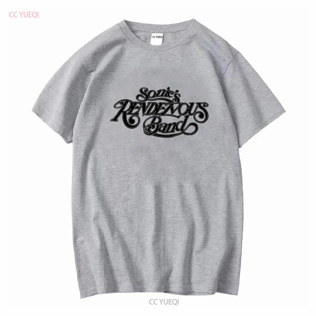 SONICS RENDEZVOUS BAND T Shirt Fred MC5 Punk Garage Rock n Roll Stooges Concert long or short sleeves vintage Washed Breathable