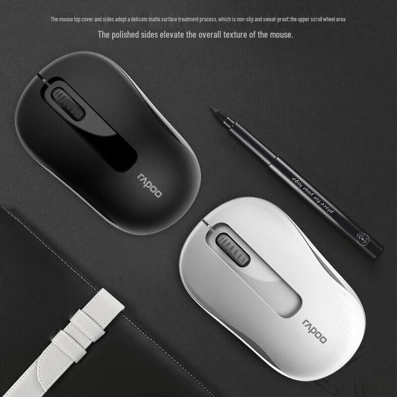Rapoo M10 PLUS Wireless Optical Office Mouse
