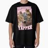 Professional Yapper Funny Cat Meme Oversized T-Shirt