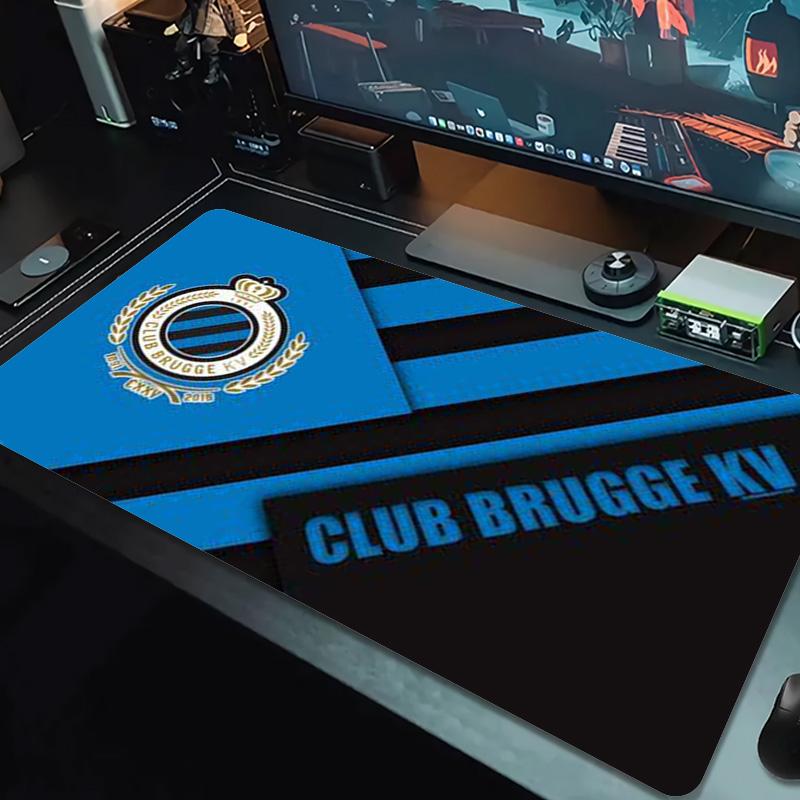 Club Brugge Color Mouse Pad Large Gaming Table Cushion Non-slip Laptop Tablet Big Mousepad XXL Mat Mini PC Playmat With Lock edge