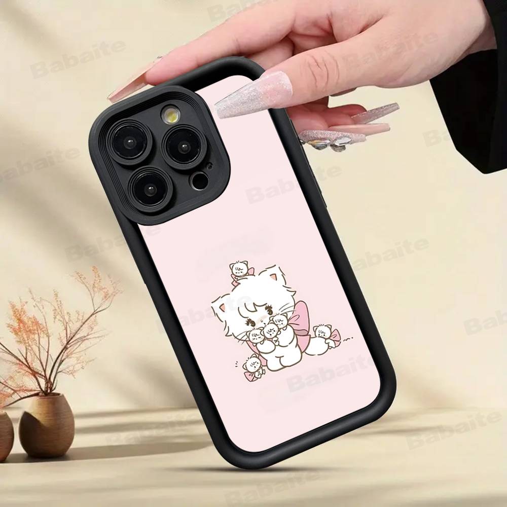 

Милый M-Mikko I-Illustrations TPU Чехол для Телефона Для Iphone 17 16 15 14 13 12 11 Pro Max Plus Чехол iPhone 15
