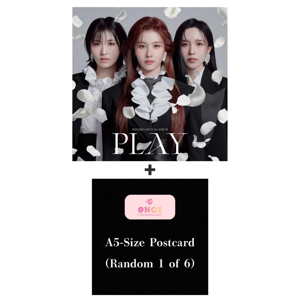 Pre-order MISAMO JAPAN 1st ALBUM PLAY CD Japan Shop POB TWICE NEW SEALED
