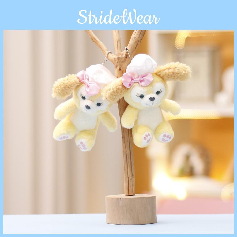 Roztomilá plyšová klíčenka s medvídkem, rozkošná plyšová panenka, přívěsek na tašku, doplněk