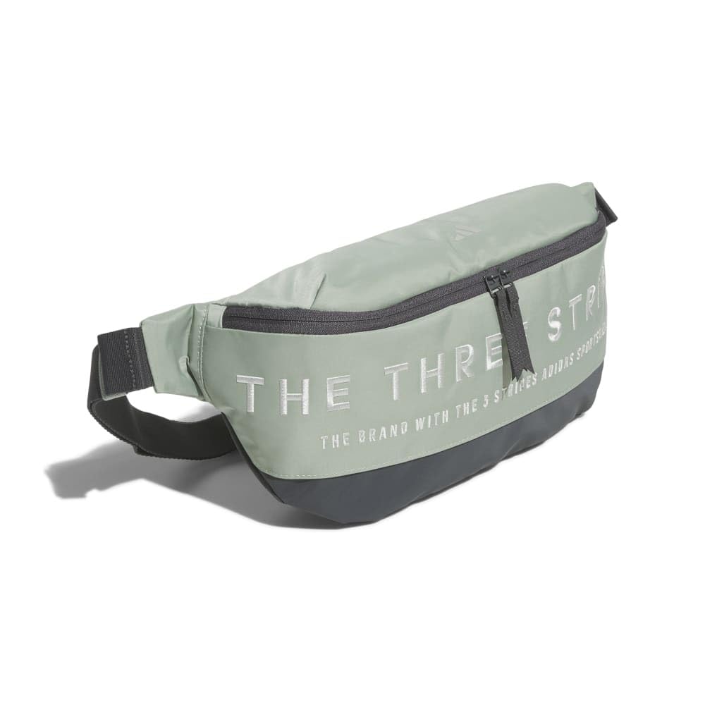 Adidas Schriftzug Hüfttasche KCE41 Silber Grün (JL5138)