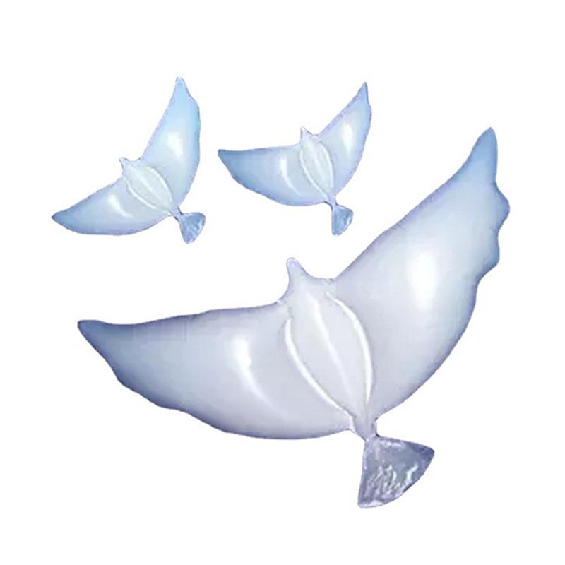 1ks Holubí balón Balónky Dekorace Holub Venkovní Svatba Narozeniny Polyesterová Fólie
