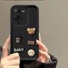 A 21S 51 71 31 Cute 3D Bear Cartoon Silicone Soft Case For Samsung Galaxy A24 A54 A34 A14 A04S A05S A15 5g Bumper Back Cover