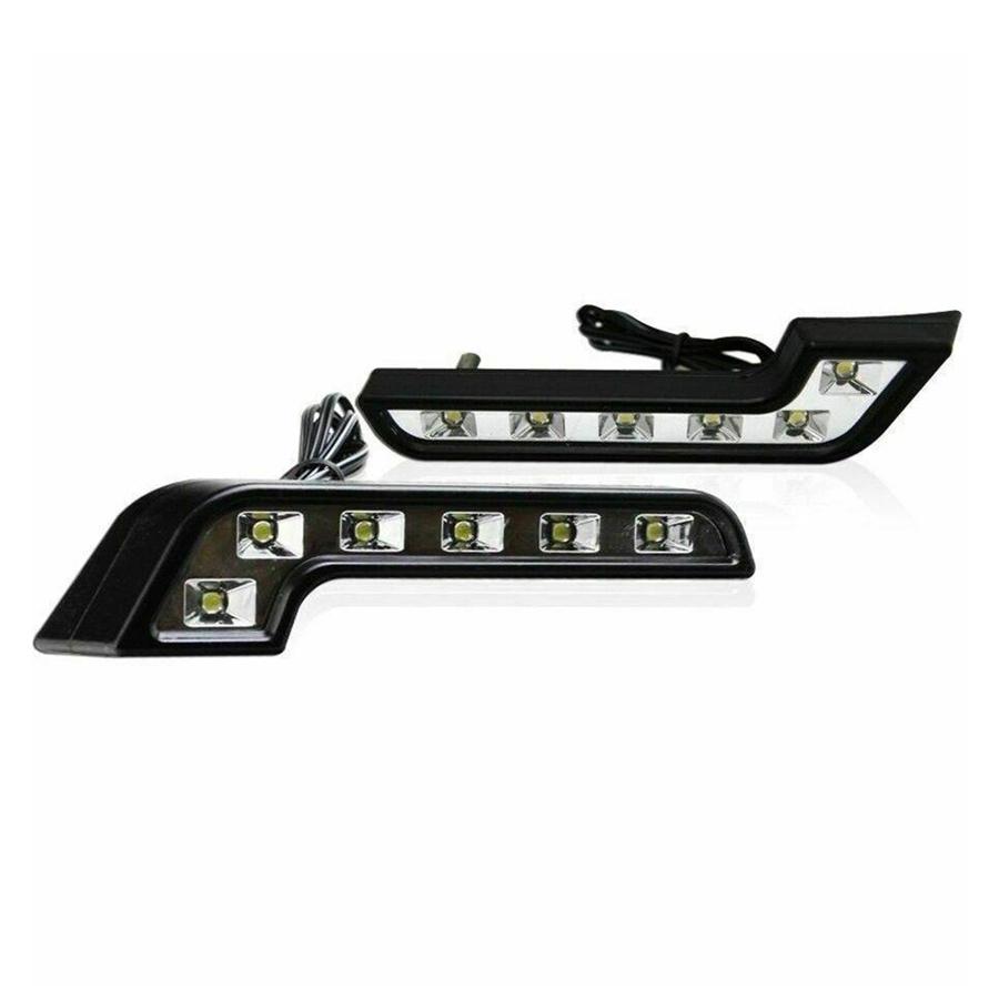 L Shaped 6LED Super White 12V Waterproof Driving Fog Light Lamp Car Accessory