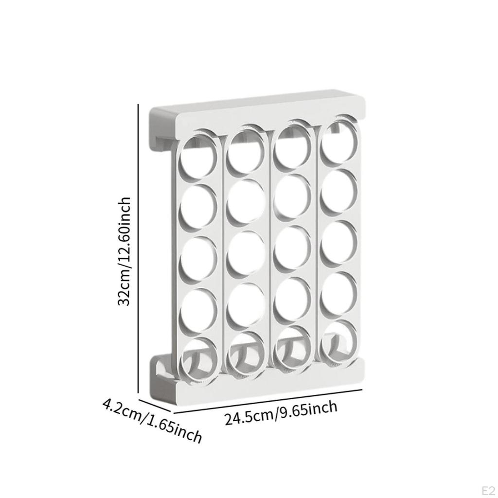 Coffee Dispenser Wall Mount Holder for 20 Capsules Storage Solution