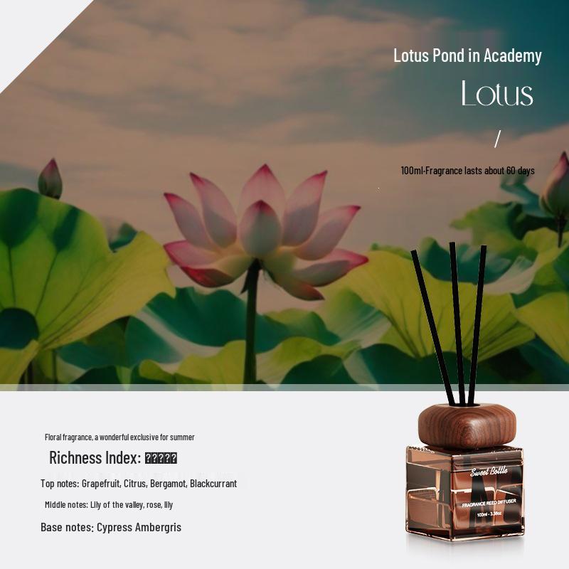 Luxury Long-lasting Rattan Diffuser: Alcohol-free, Fire-free Aromatherapy for Home & Hotel