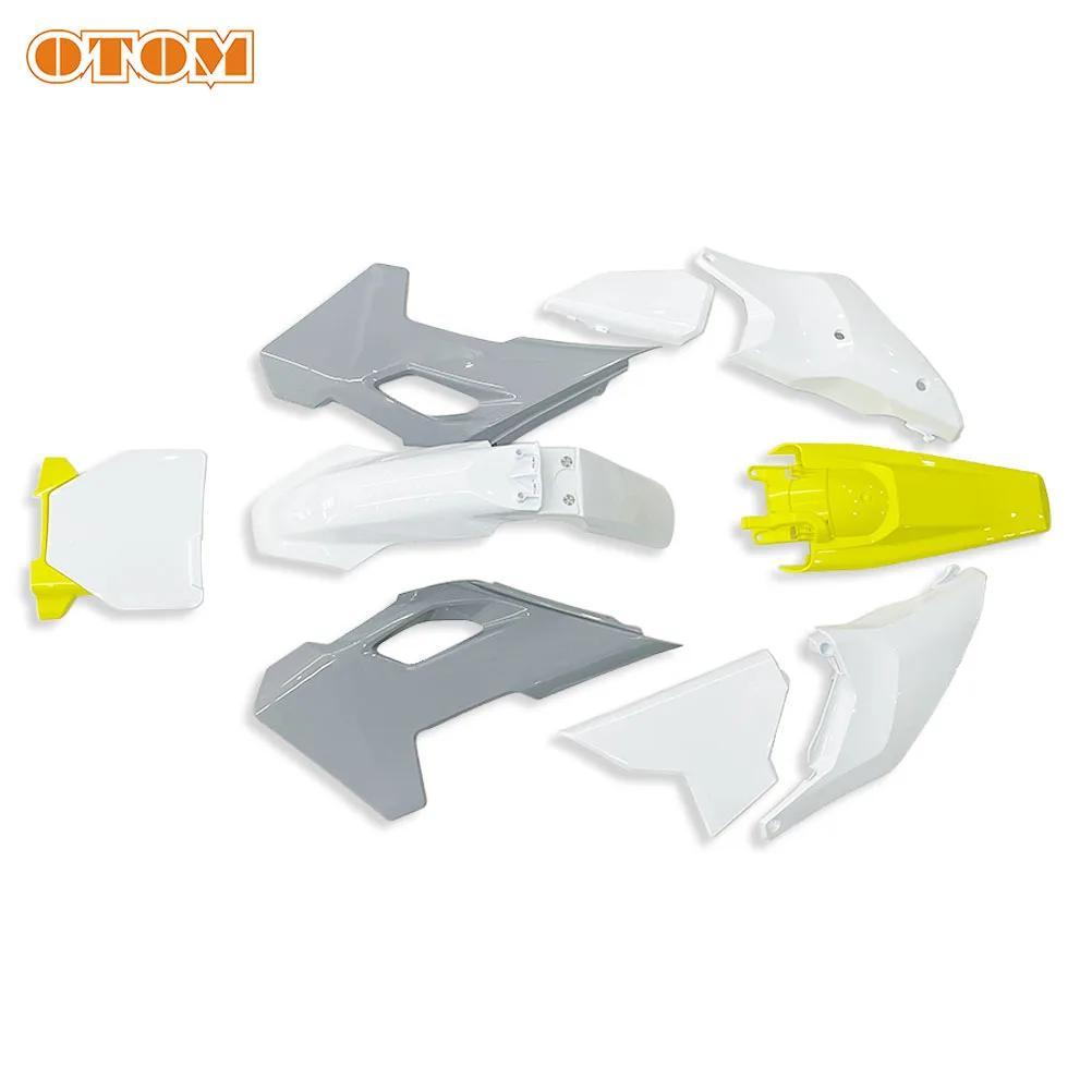 OTOM Motorcycle Full Plastic Kit Body Fairing Cover Fender Guard Panel Mudguard Guard For HUSQVARNA FC FS FX TC TX 250 2023-2024