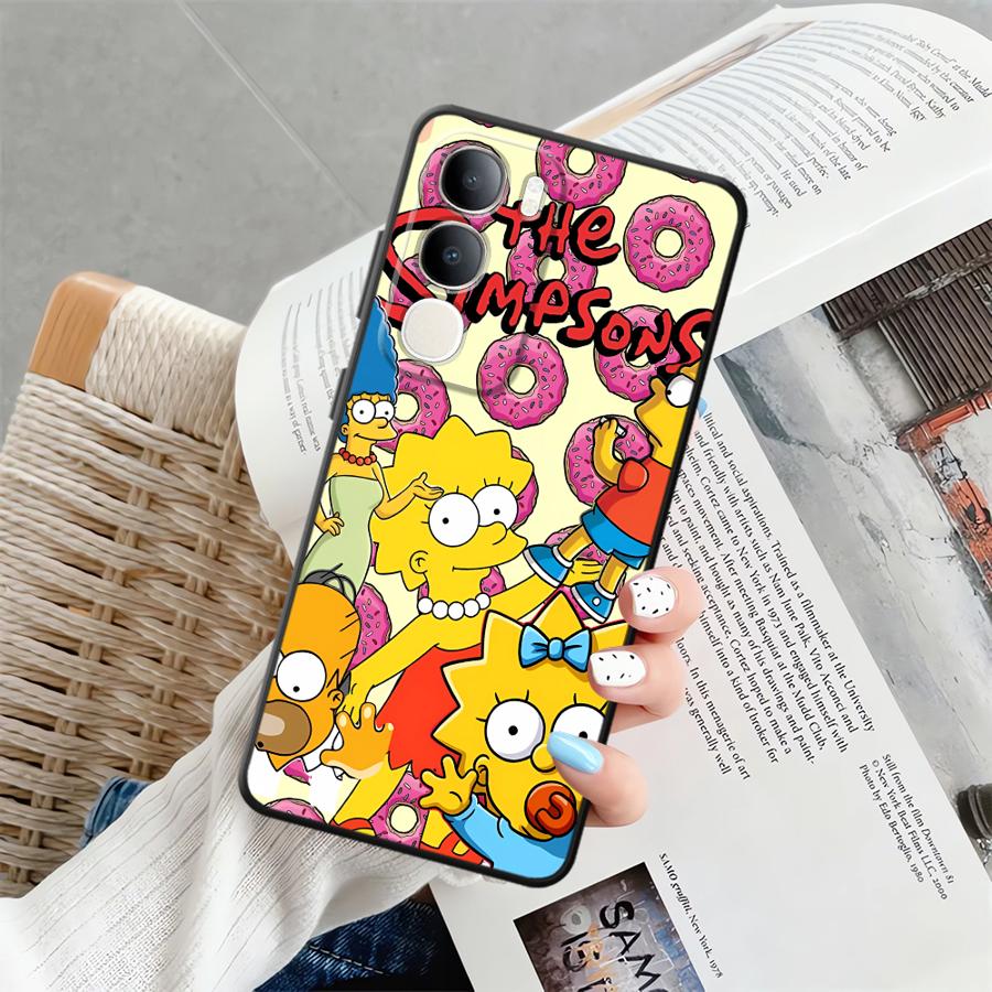 The S-simpsons Case for Vivo V25 V30 V21E V23 Y53S V29 Y71 Y91 V27 Y75 Y81 Y52S Y93 Y51S Y78 Y50 Y95 Phone Cover