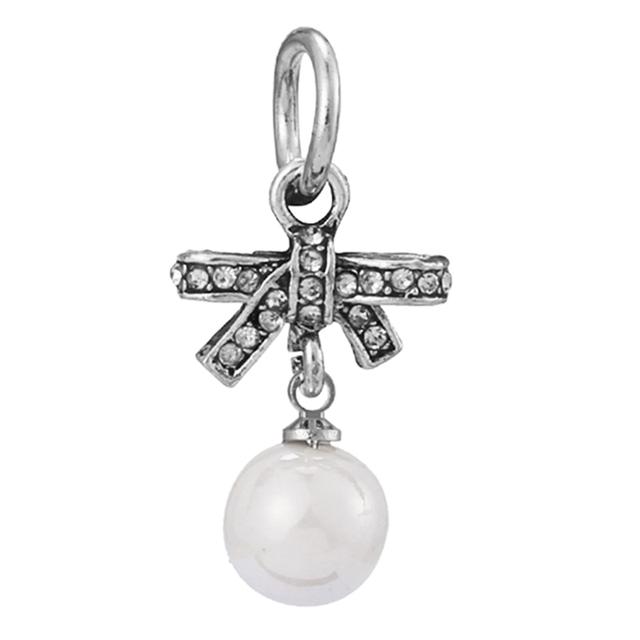 4pcs /Lot 2022 Sterling Silver Color Beads 41 Styles Sparkling Charm Fit Original Brand Bracelets For Women Jewelry Making Gift