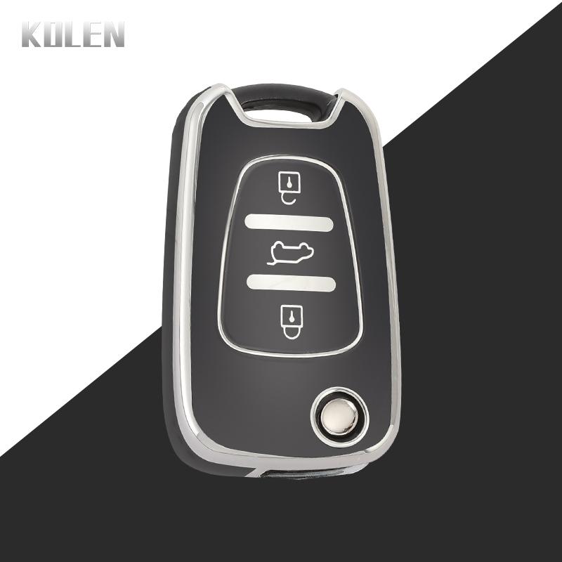 Tpu Car Key Case Cover For Kia Sportage Rio 3 Soul Optima Ceed Pro K5 K2 Pride For Hyundai I20 I30 Ix20 Ix25 Ix35 Elantra Accent