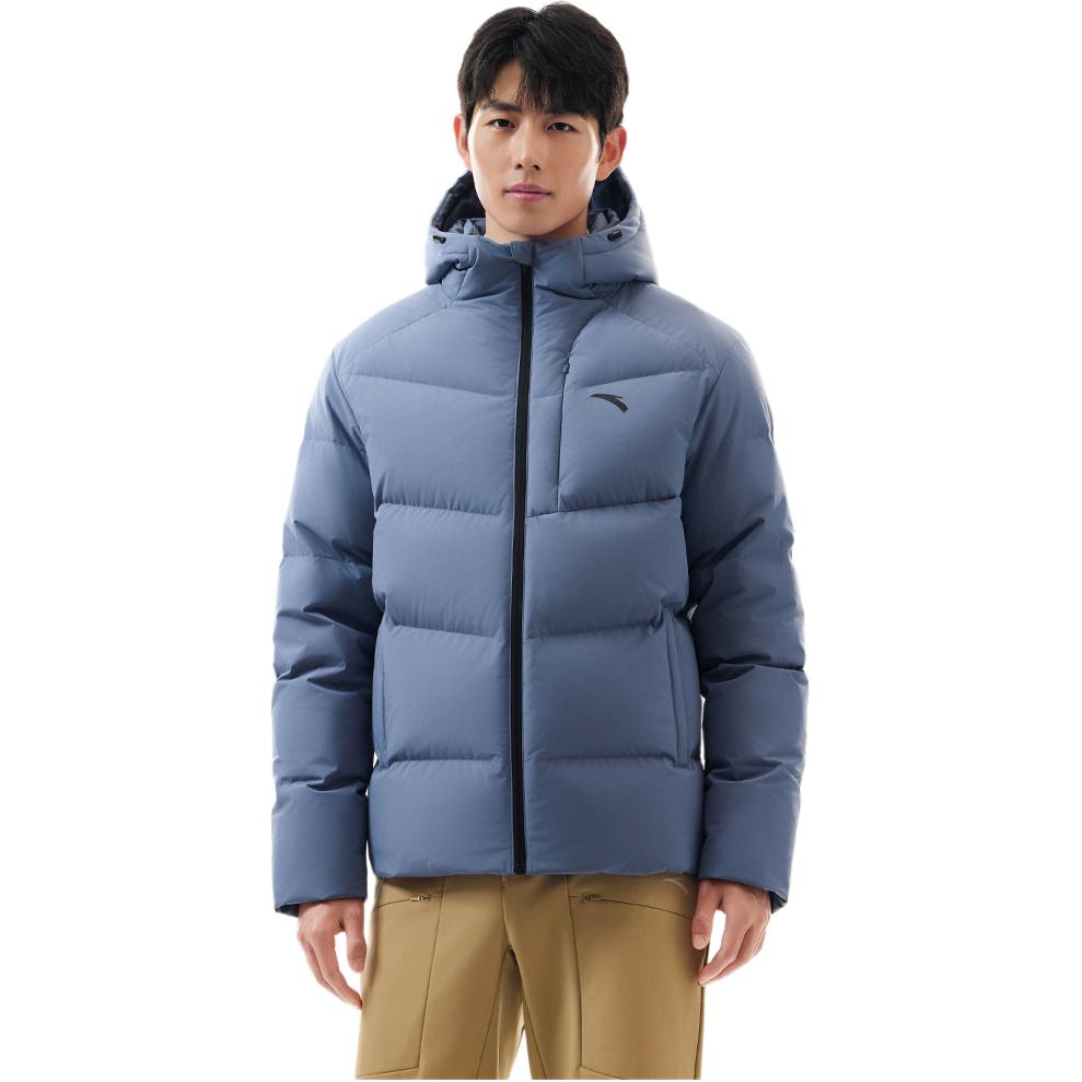 Anta Down Jacket Men's Chessboard Gray 952547901-6