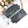 Men's Autumn and Winter Warm Fleece Cold and Windproof Riding Gloves