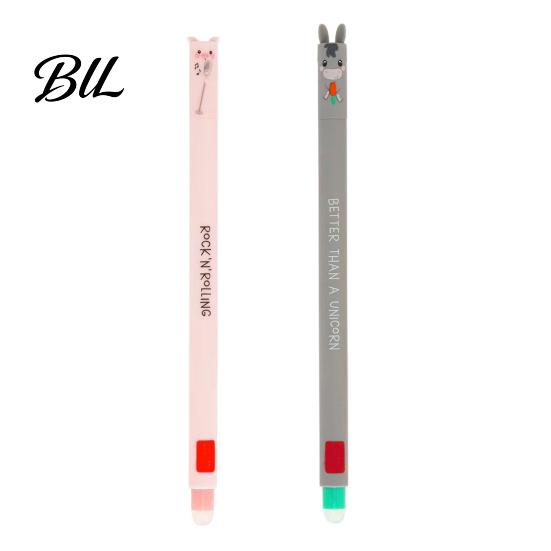 Kid-friendly Pen Farm Animal Erasable Gel Pens for Kids Cute Cartoon Cow Turkey Donkey Child Safe Pig Design Smooth Writing Easy Erase Fun School