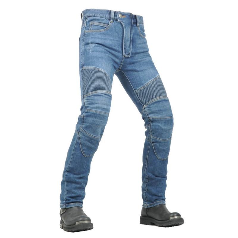 VOLERO Motorcycle Riding Pants Men Women All-Season Protective Denim Jeans With Silicone Pads