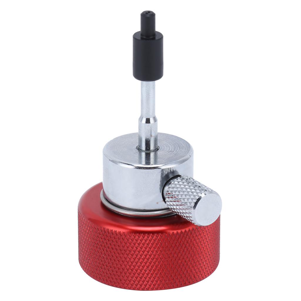 Propane Filling Adapter Aluminum Alloy Thread Gas Charging Connector with Silicone Oil Port