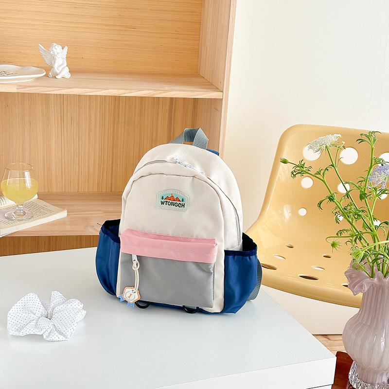 

Dual-shoulder Bag, Casual, for Both Boys and Girls, Children s Fashionable and Cute Schoolbag small сірий колір