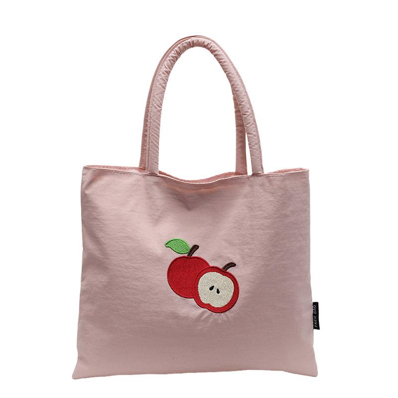 New personalized bag 2025 cute casual simple fashion foreign style tote bag literary style college student shoulder bag