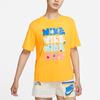 Nike NSW Essential Short Sleeve Sports Casual T-Shirt Women Tops Yellow DJ5377-764