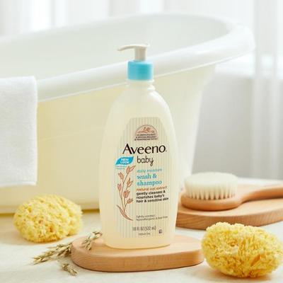 Baby Daily Moisture Wash & Shampoo 532ml