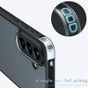 For Samsung Galaxy A57 5G Case Shockproof Frosted Skin Feel Matte PC+TPU Anti-fingerprint Transparent Cover for Galaxy A57