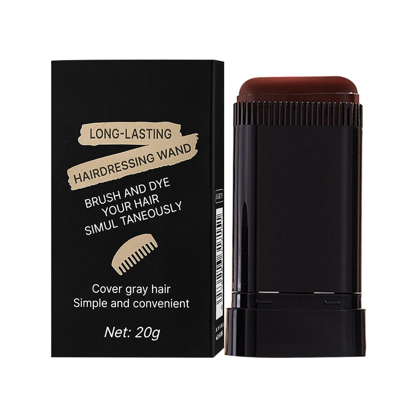 

Safe And Convenient Comb Hair , Waterproof And Sweat-proof Hair Comb, Portable Hair Comb, 3-color Hair Cream, Two-in-one Quick Acting Hair One Size кавовий