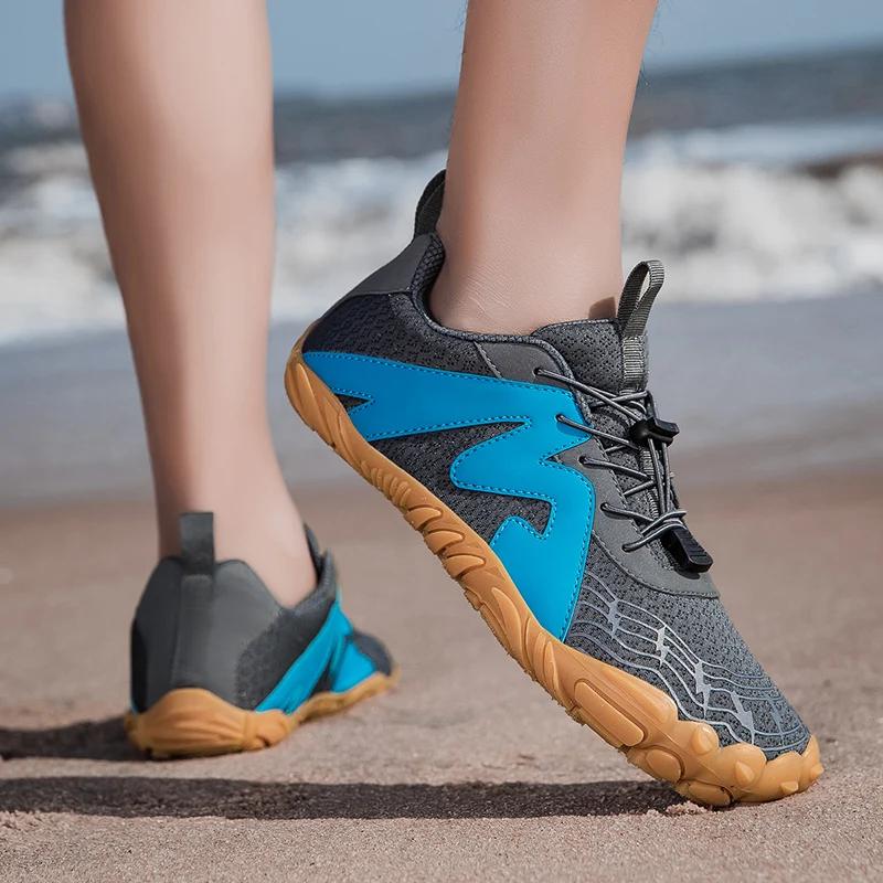 Men's and women's water shoes beach swimming and surfing shoes breathable hiking shoes outdoor anti slip durable lightweight