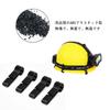 BRIIKPP Headlight Helmet Holder Fixed Helmet Universal One Touch Type