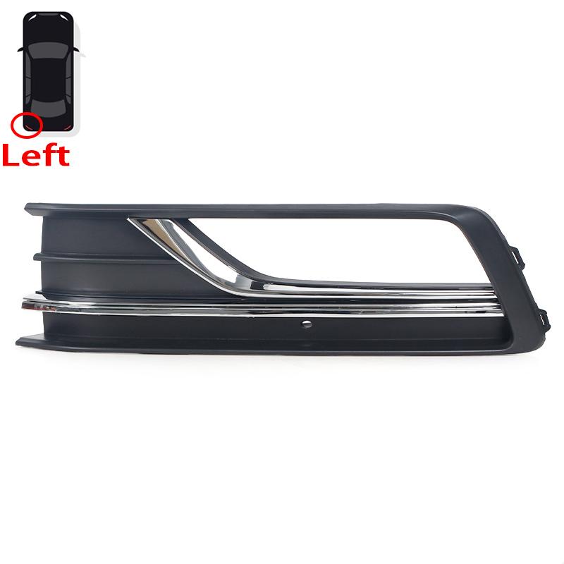 

K-Car Front Bumper Fog Light Grille Grill Cover For Volkswagen VW Passat NMS 2016 2017 2018 56D853665C 56D853666C