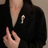 Senior Brooches Flower Leaf Brooch Pins for Women Suit Pendant  Fashion Brooches Jewelry