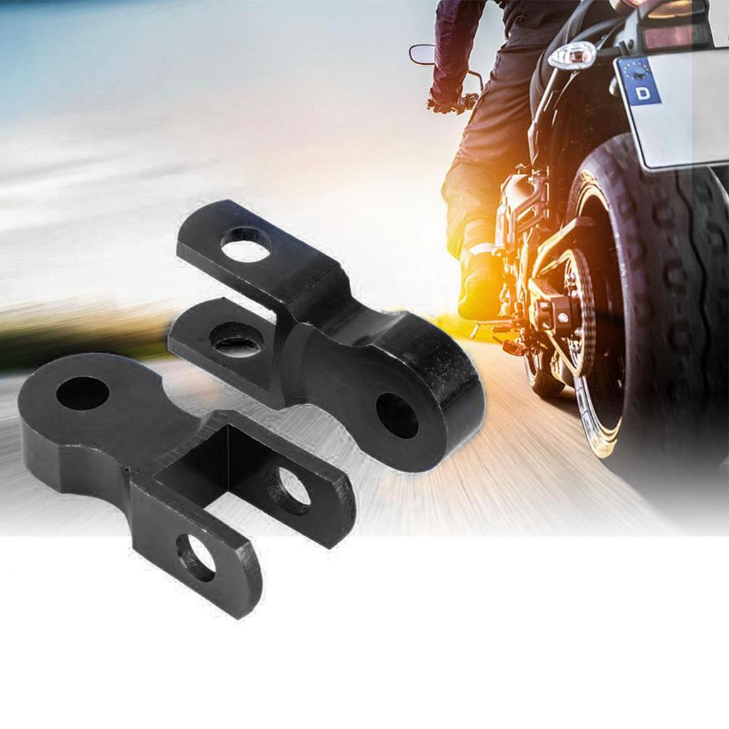 2PCs Motorcycle Rear Shock Absorber Riser 5cm Heightening Device Pad for Chassis