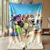 Soft Flannel Blanket Lightweight Cozy Bedroom Living Room CoverHotel Transylvania