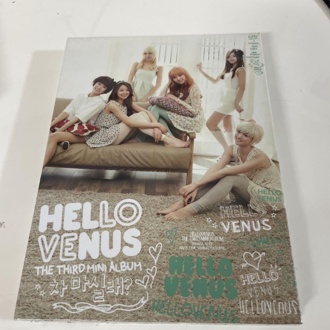

[USED] hellovenus CD Korean idol trading card