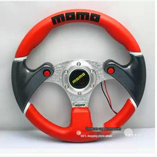 13-calowa kierownica wyścigowa Cool Coupe, półokrągłe ostrze, 14-calowa