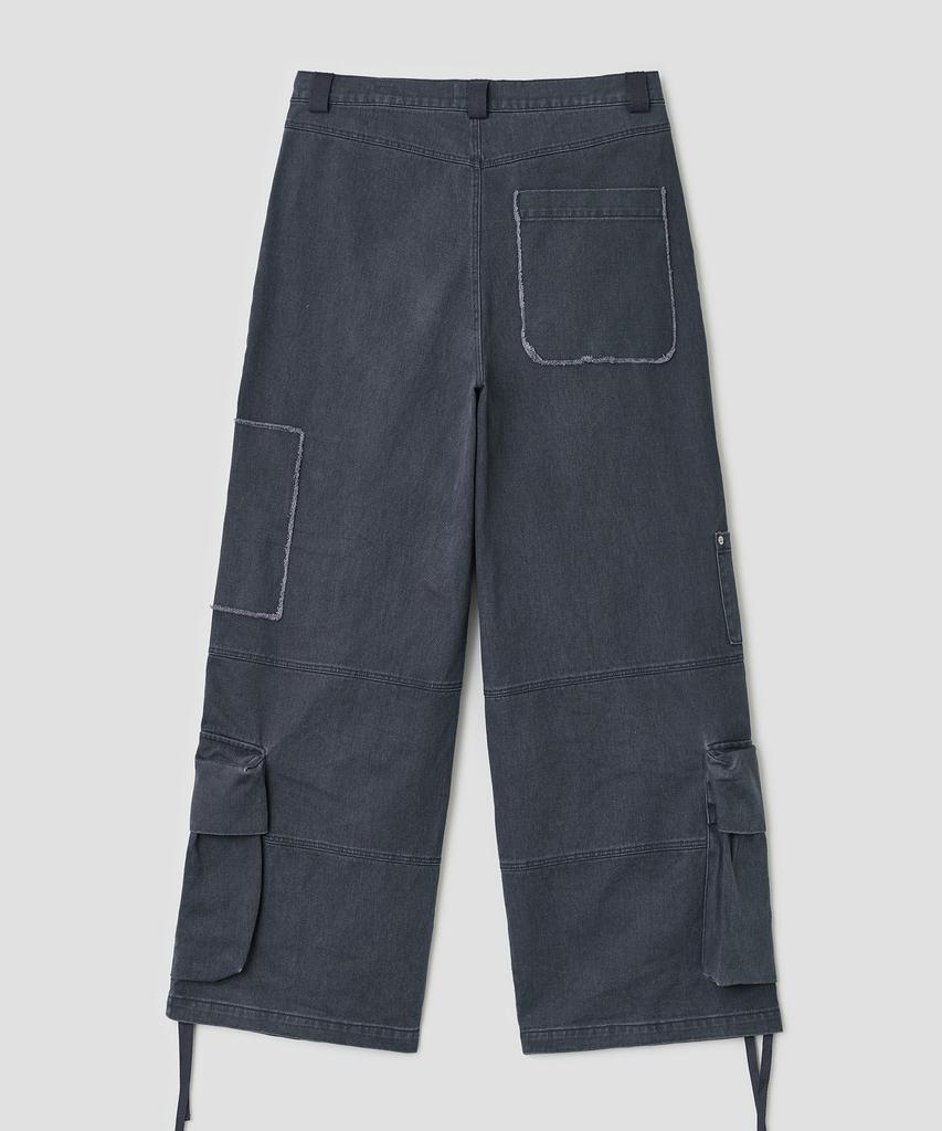 TYPESERVICE Washed Cargo Pants [Navy]
