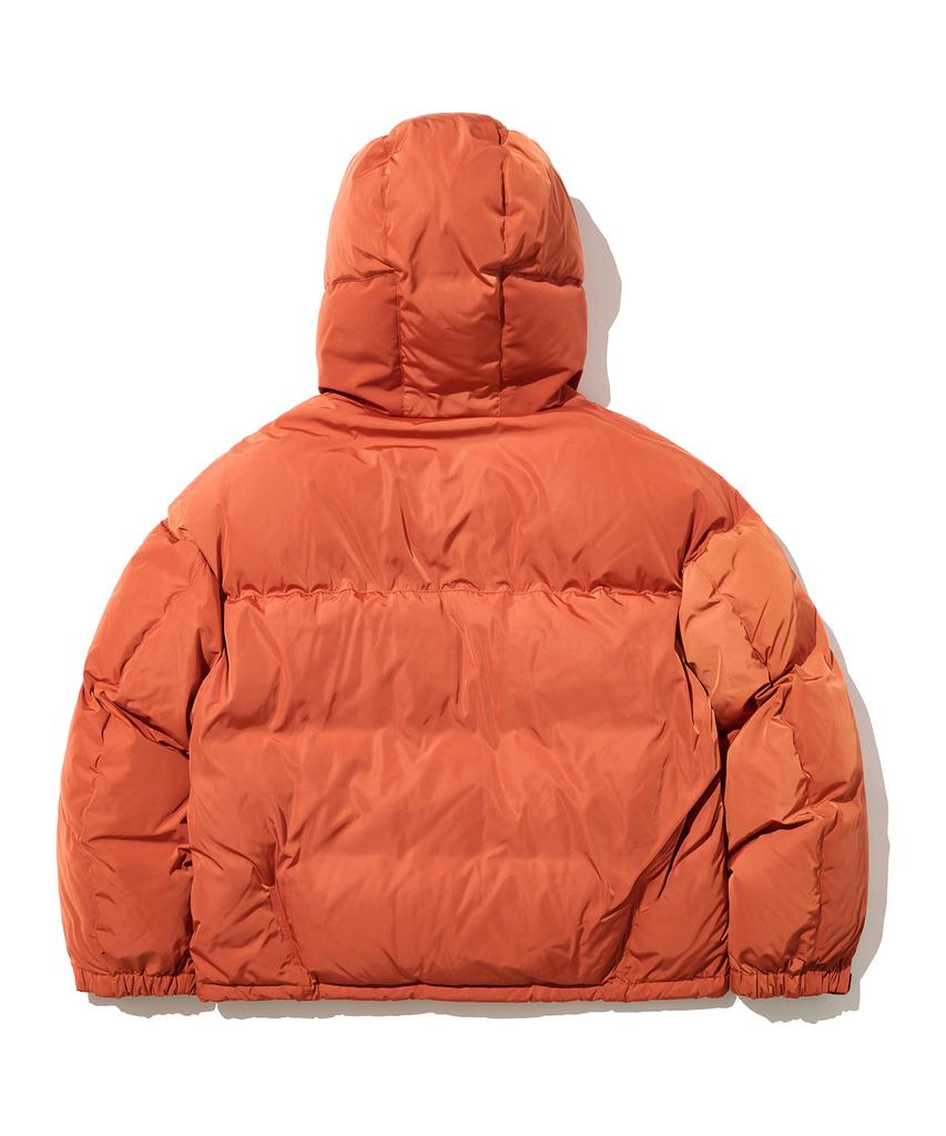 NONTYPE Hood Layered Down Parka (Orange)