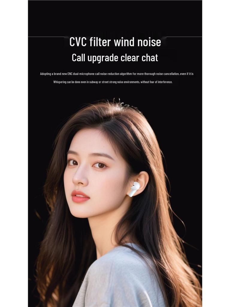 2025 Authentic Wireless Bluetooth Noise-Cancelling In-Ear Earphones with Long Battery and High Sound Quality