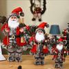 Christmas Decorations 2021 New Year's Gift Santa Claus Doll High Grade Navidad Home Ornaments Children's Toy Gifts 30/45/60 Cm