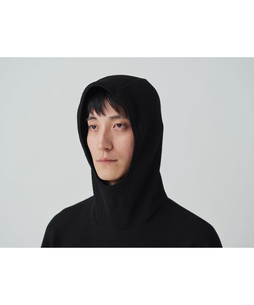 Snow Peak Dry Waffle size for and outdoor activities Hoodie, M, BLACK, SW-25SU011, festivals, camping,