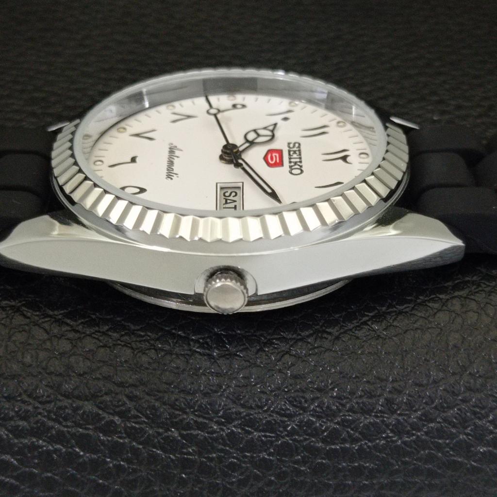 AUTOMATIC VINTAGE REFURBISHED SEIKO 5 JAPAN 6309A MENS ARABIC WATCH a441464-5 Sk-a441464