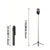 67-inch Selfie Stick with Reinforced Tripod Multifunctional Retractable Portable Cell Phone Tripod with Remote Control 7