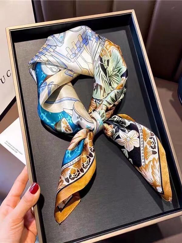 SIYUTANG 70 Silk Square Scarf