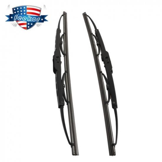18  + 18  Front Left + Right Windshield Wiper Blades Set Fit for Car